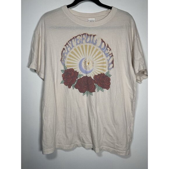 American Eagle Outfitters Tops - AMERICAN EAGLE Band Tee Grateful Dead Soft Oversized Boho Hippie Music Size XS